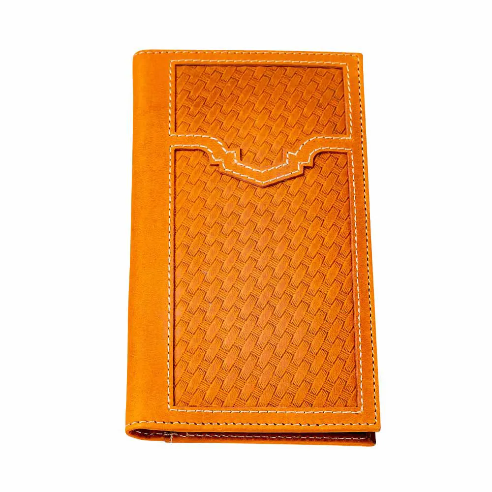 Winsome Trail Hand-tooled Men's Wallet sold by Myra Bag product image thumbnail 2