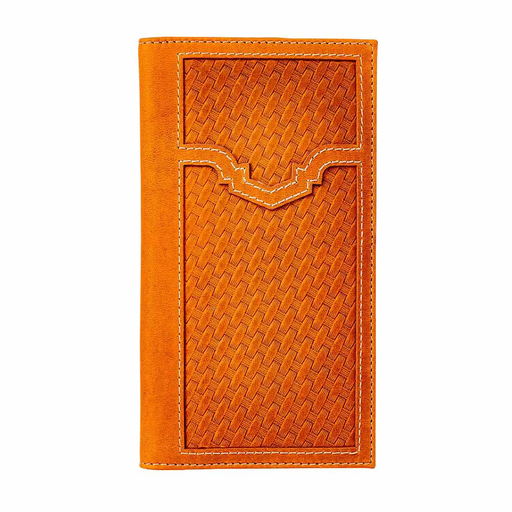 Winsome Trail Hand-tooled Men's Wallet sold by Myra Bag