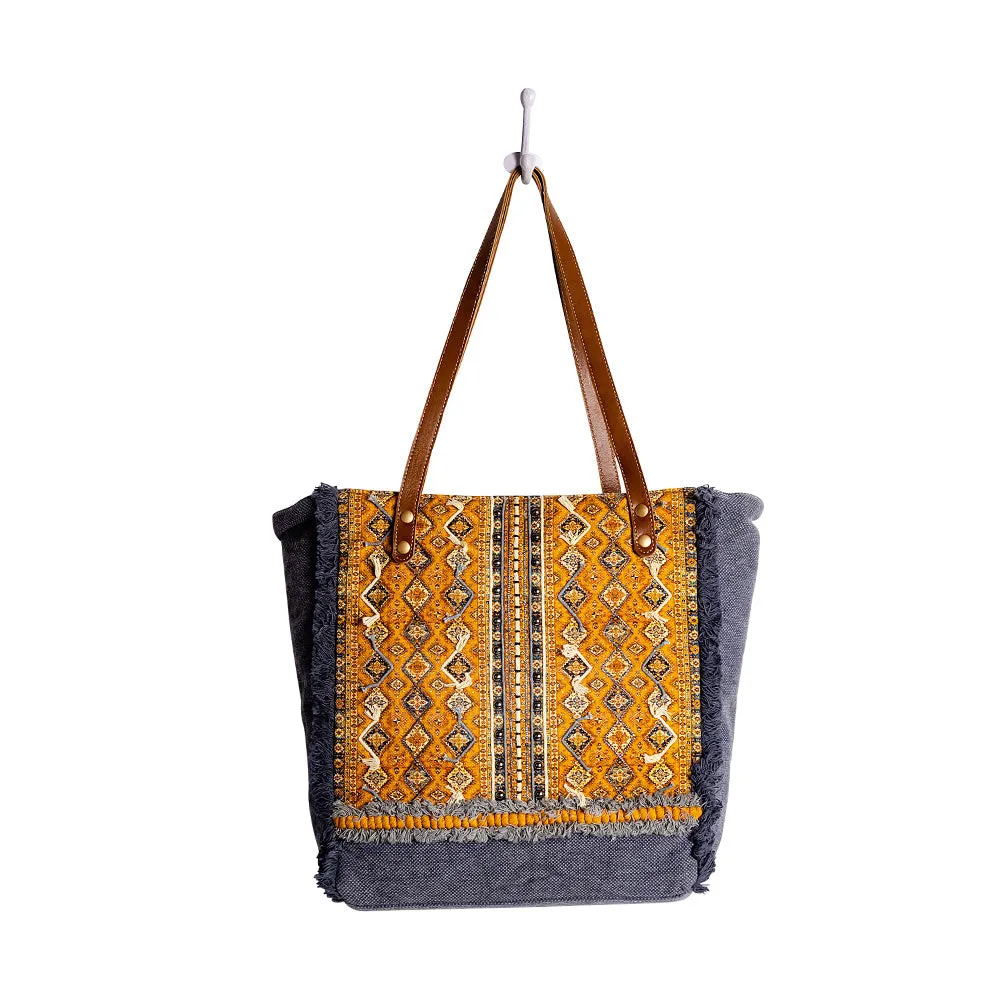 Buttercup Meadow Tote Bag sold by Myra Bag product image thumbnail 5