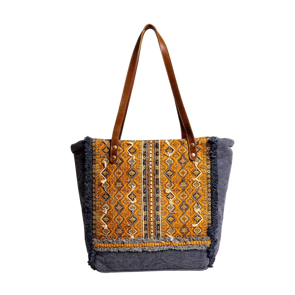 Buttercup Meadow Tote Bag sold by Myra Bag