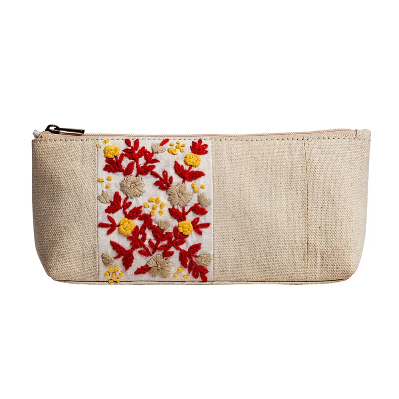 Tanika Multi Pouch in Red sold by Myra Bag