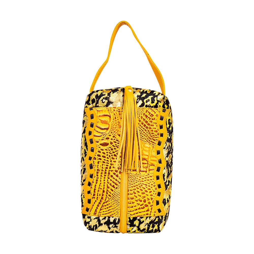 Jerikoh Make-Up Kit In Yellow sold by Myra Bag