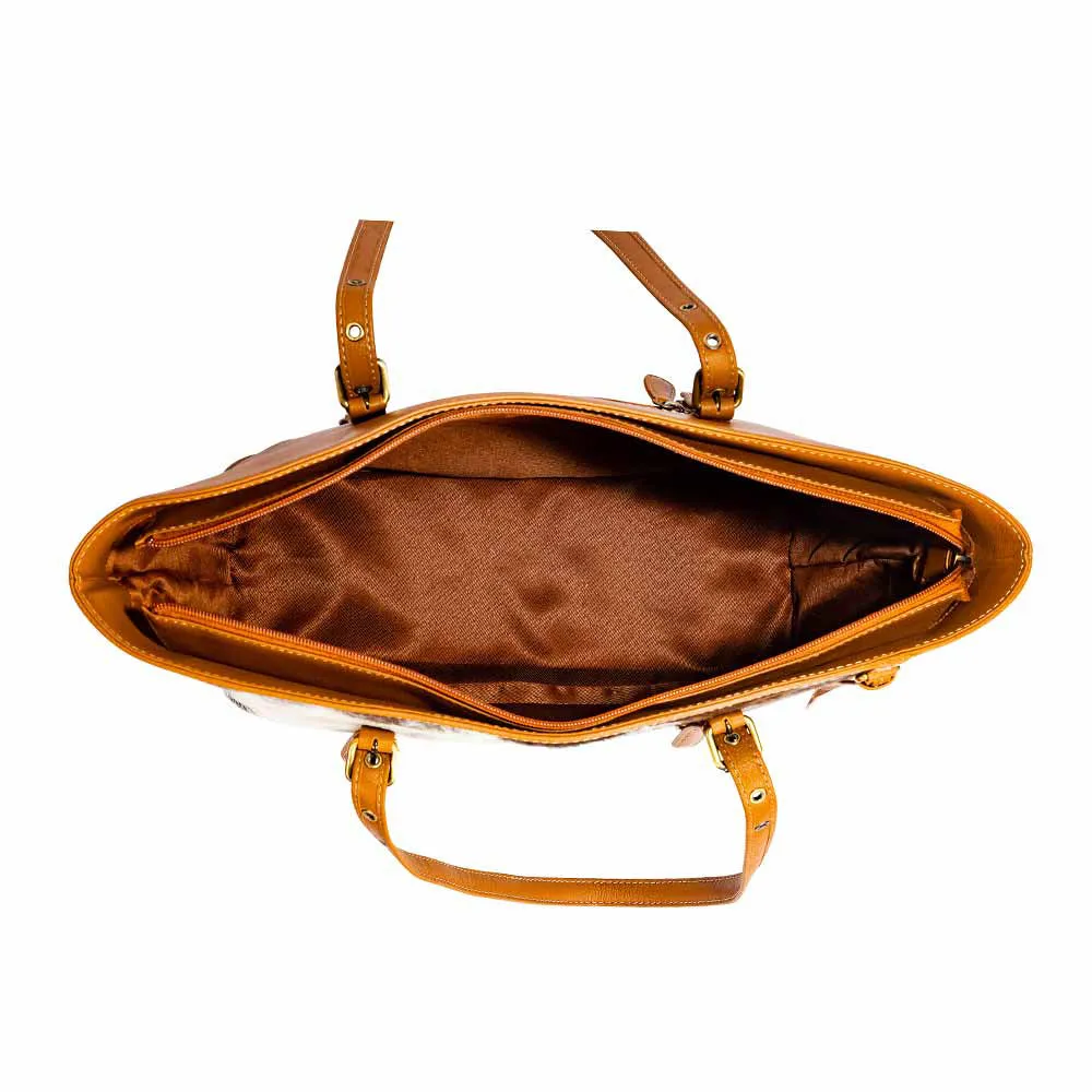 Ryerson Peak Leather & Hairon Bag sold by Myra Bag product image thumbnail 4