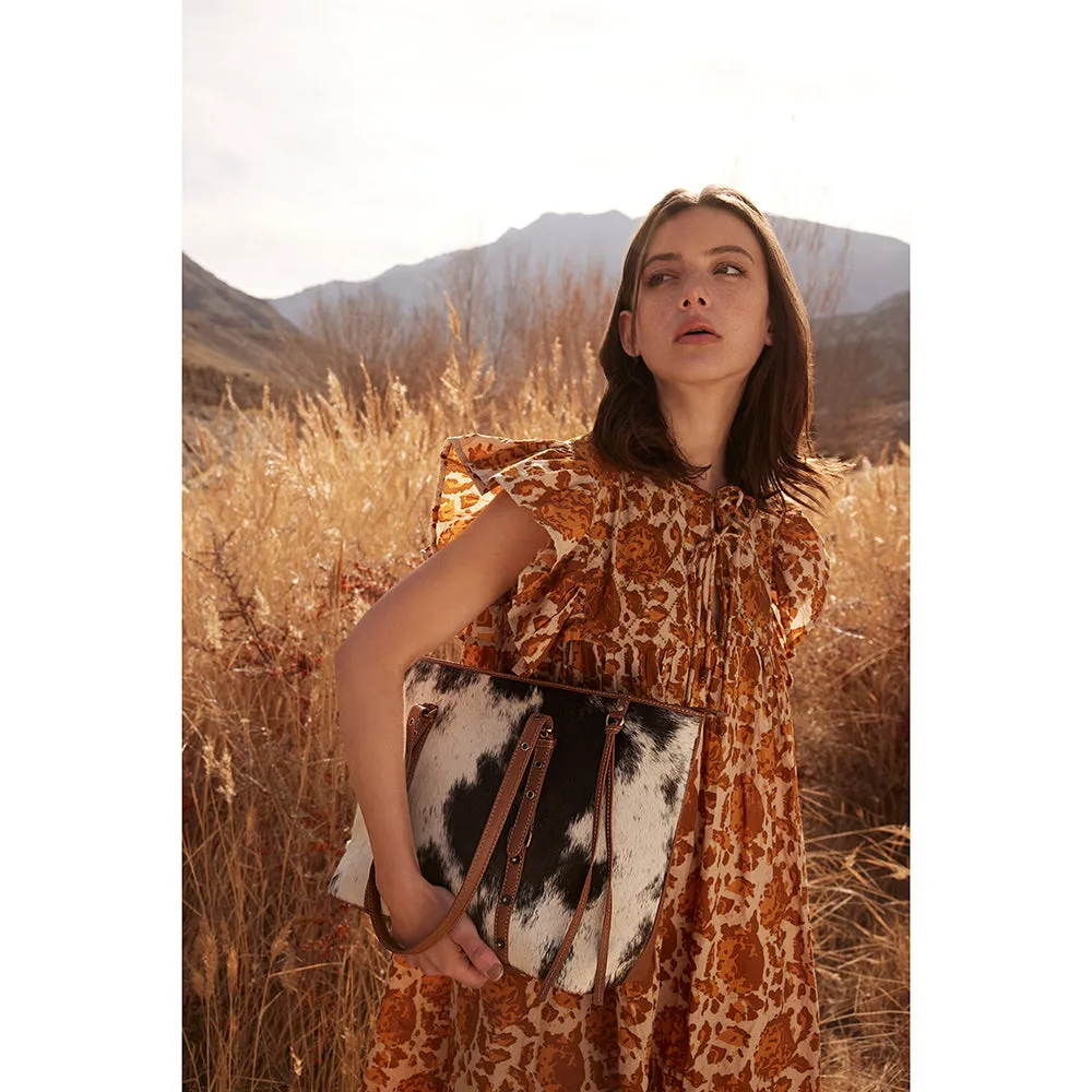 Ryerson Peak Leather & Hairon Bag sold by Myra Bag product image thumbnail 5