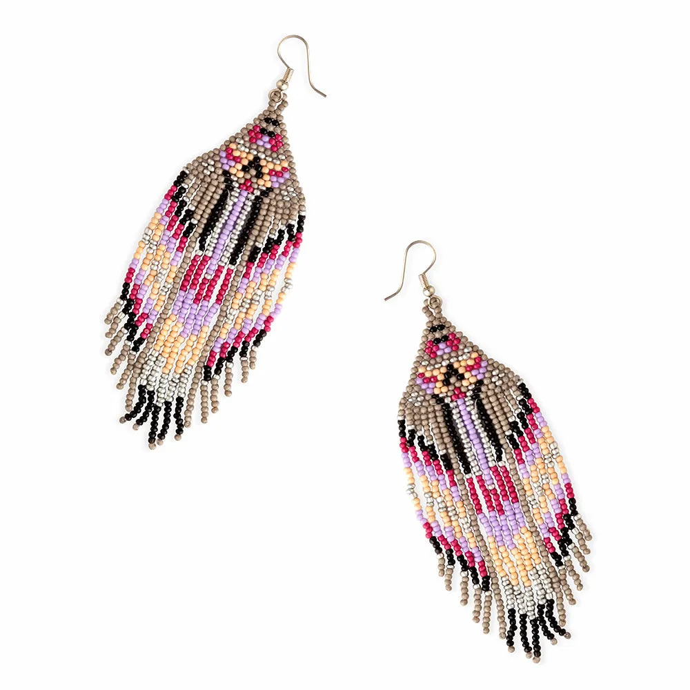 De La Dia Beaded Earrings sold by Myra Bag product image thumbnail 2