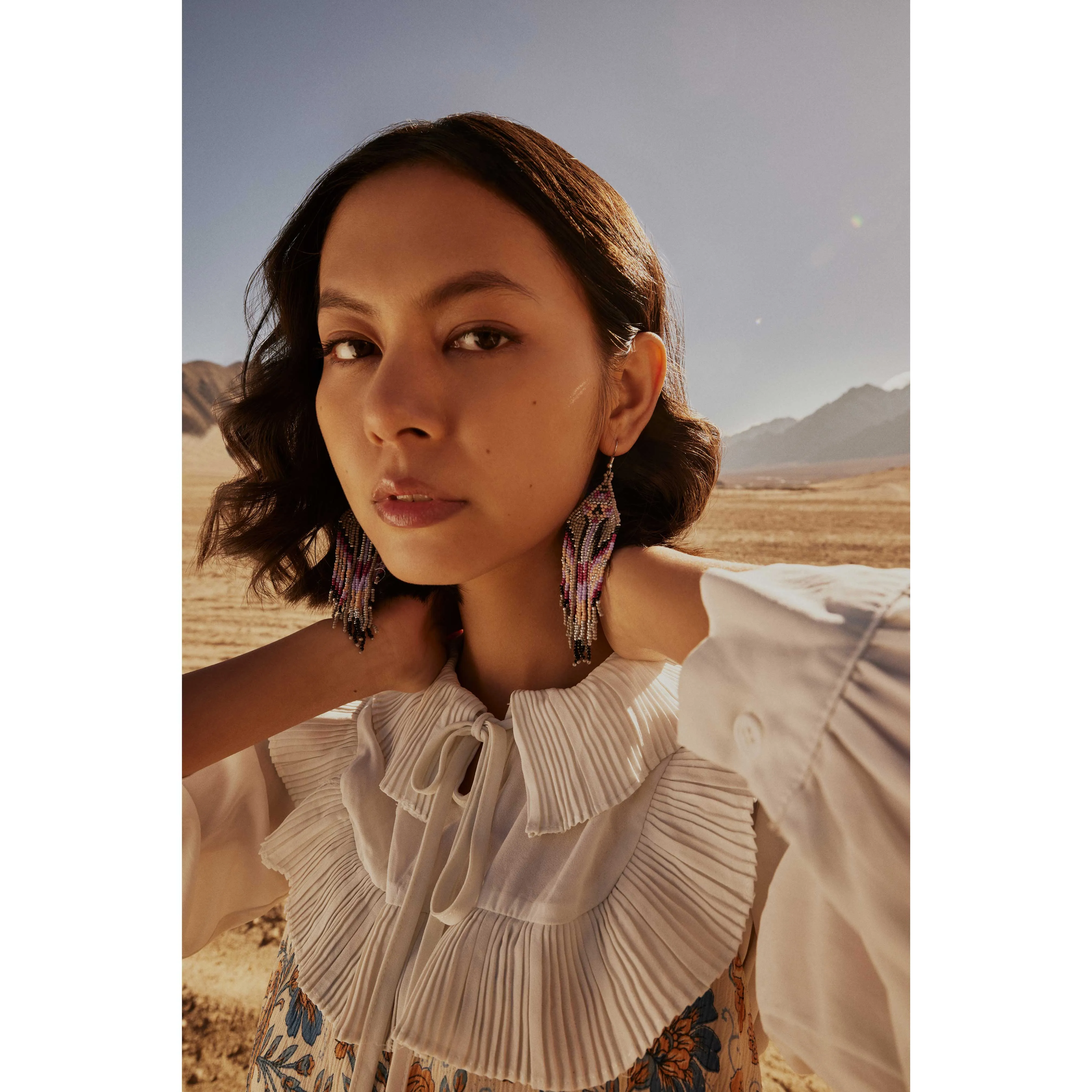 De La Dia Beaded Earrings sold by Myra Bag product image thumbnail 3