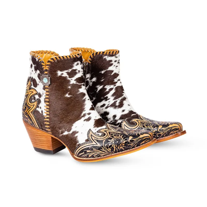 Margie Hair-On Hide Boots sold by Myra Bag