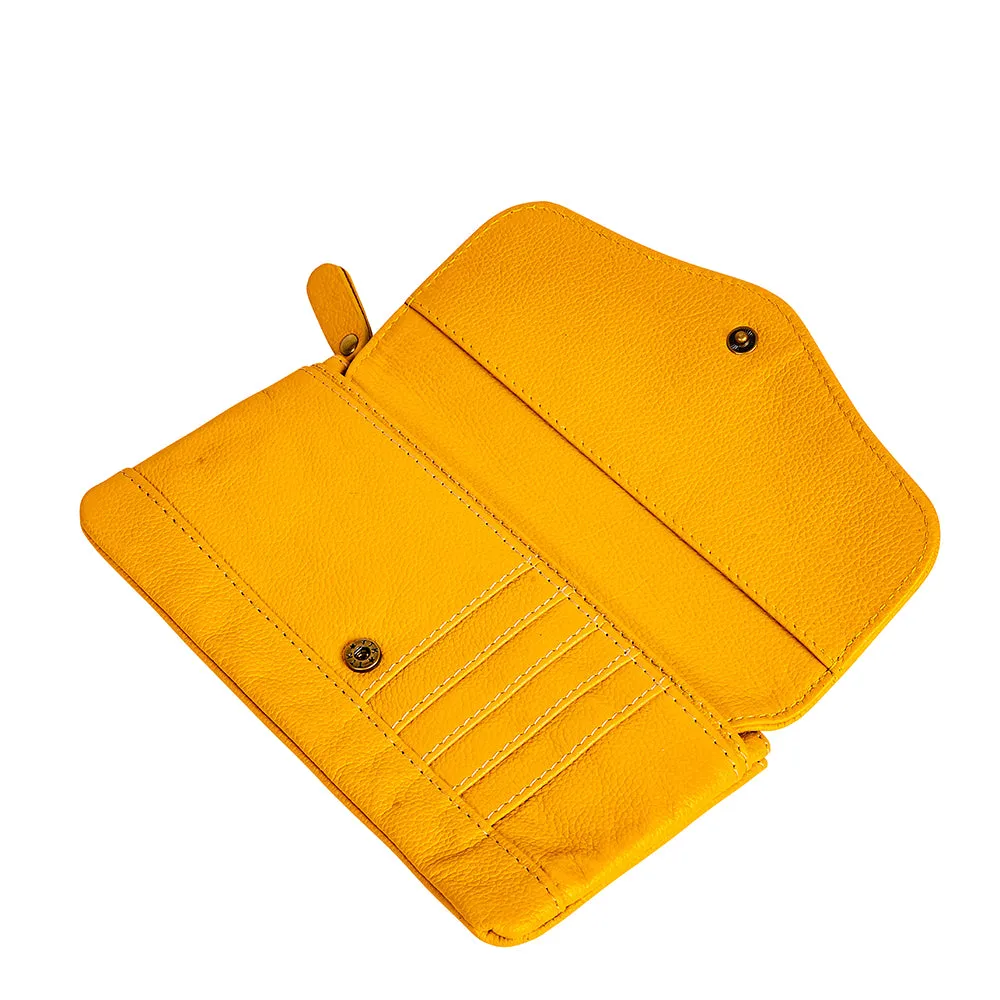 Skyviews Wallet in Yellow sold by Myra Bag product image thumbnail 5
