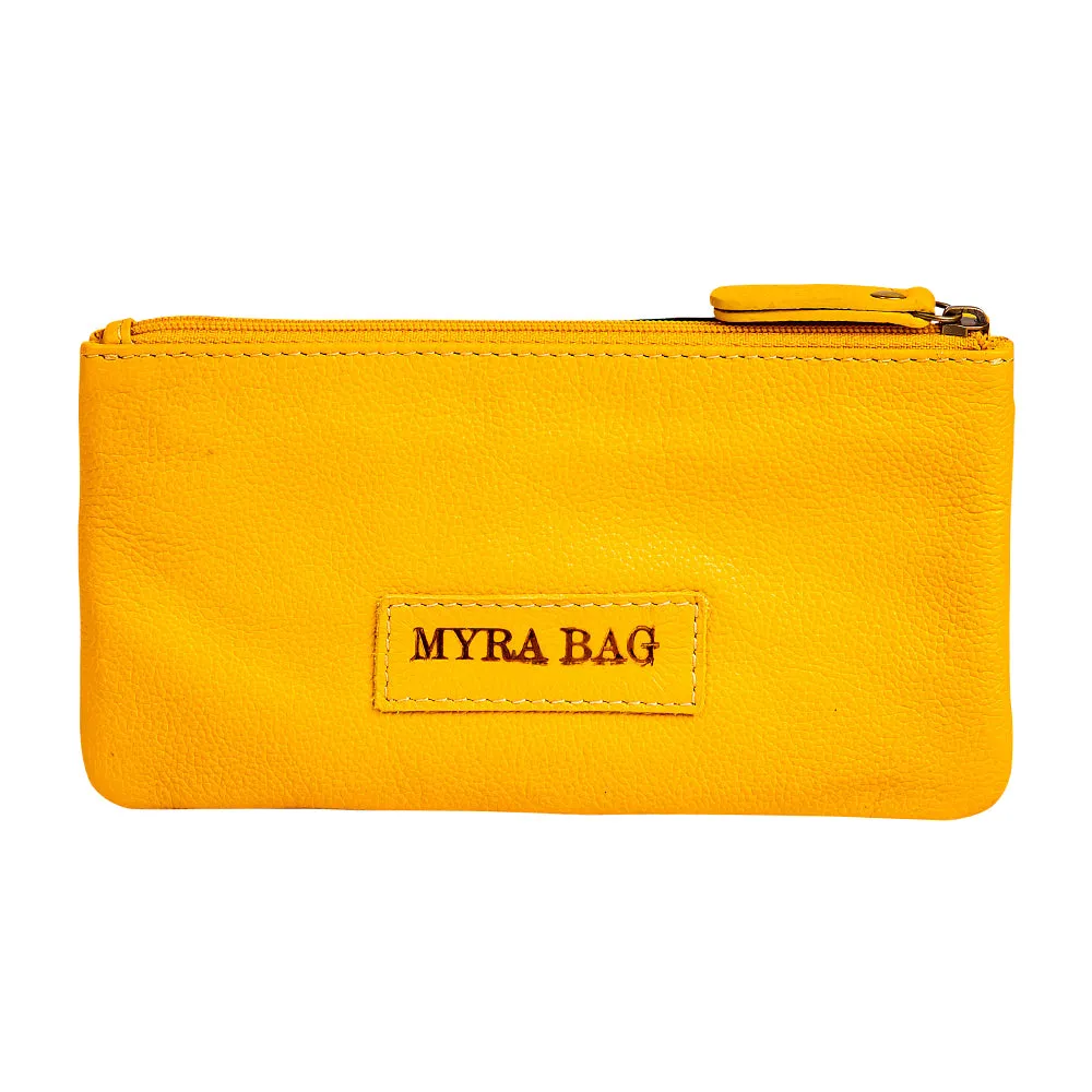 Skyviews Wallet in Yellow sold by Myra Bag product image thumbnail 3