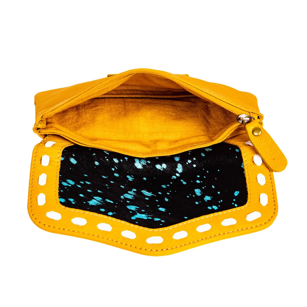 Skyviews Wallet in Yellow sold by Myra Bag product image thumbnail 4