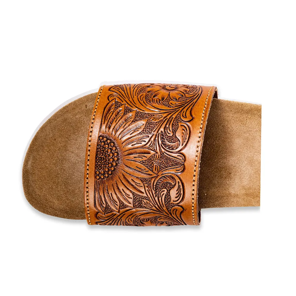 Dottie Hand-Tooled Sandals sold by Myra Bag product image thumbnail 4