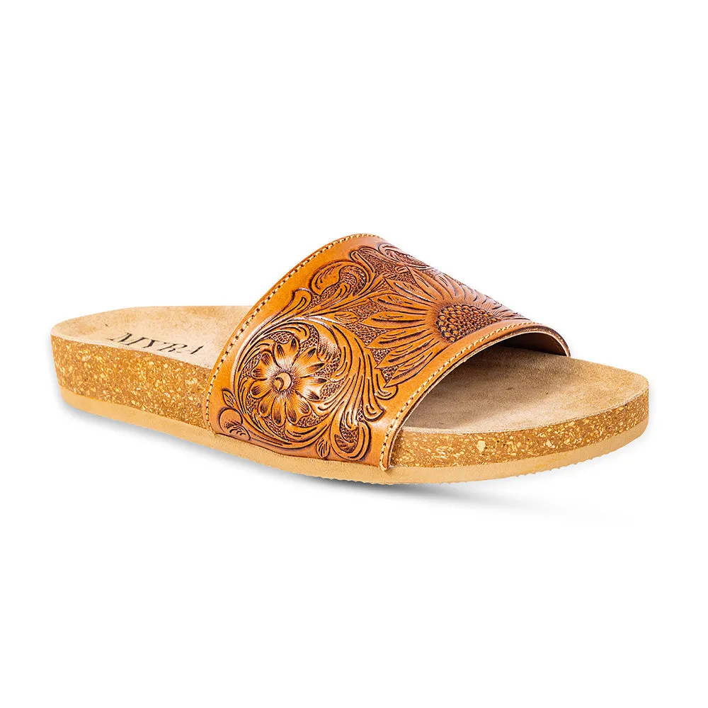 Dottie Hand-Tooled Sandals sold by Myra Bag product image thumbnail 5