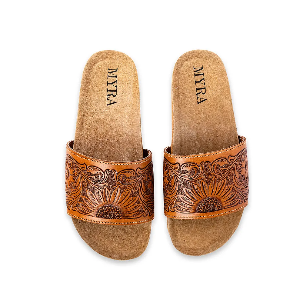 Dottie Hand-Tooled Sandals sold by Myra Bag product image thumbnail 2
