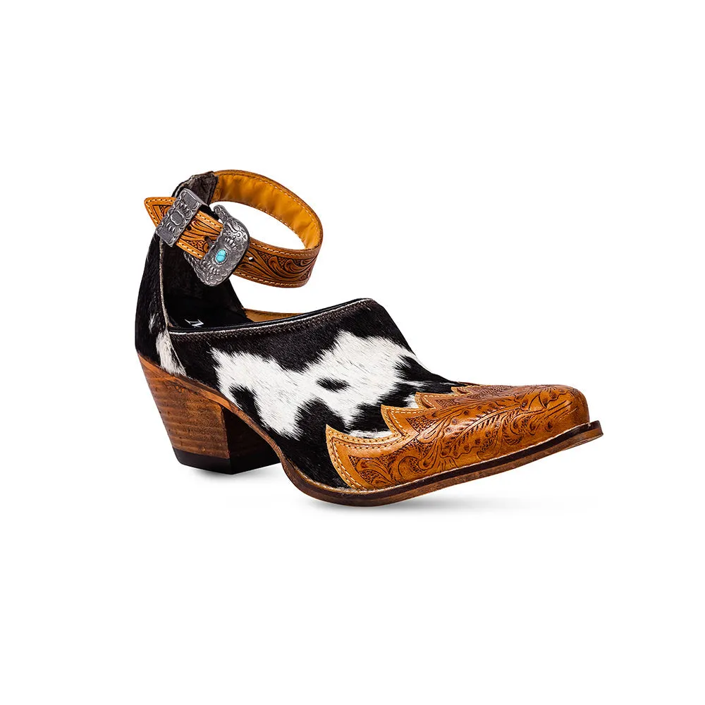 Zora Canyon Hair-On Hide Mules sold by Myra Bag product image thumbnail 2