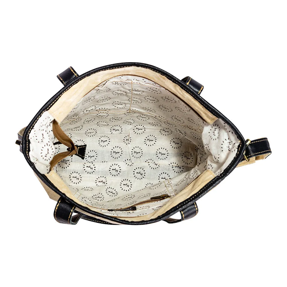 Chateau Petit-Village Tote Bag sold by Myra Bag product image thumbnail 4