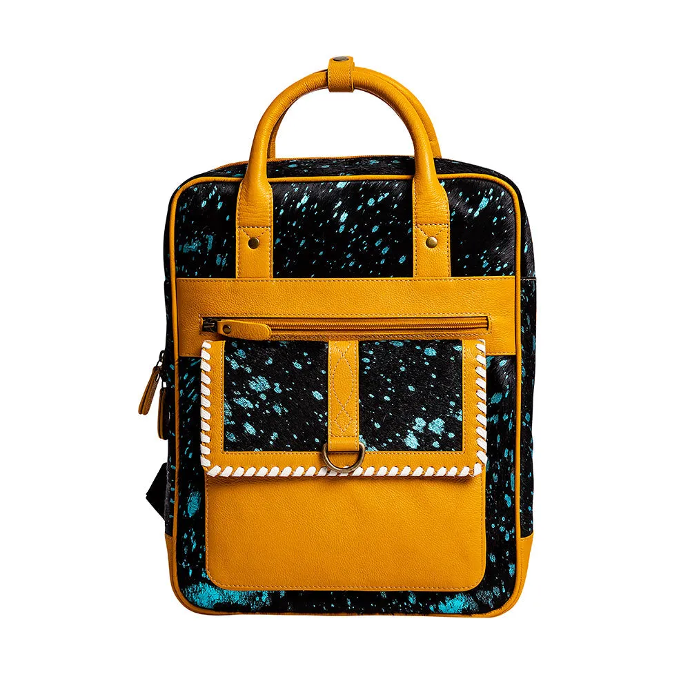 Skyviews Backpack in Yellow sold by Myra Bag