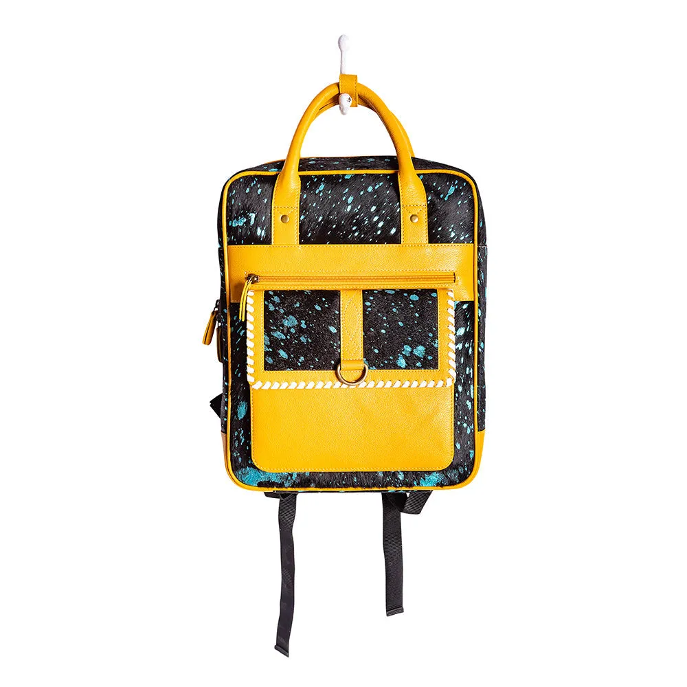 Skyviews Backpack in Yellow sold by Myra Bag product image thumbnail 5