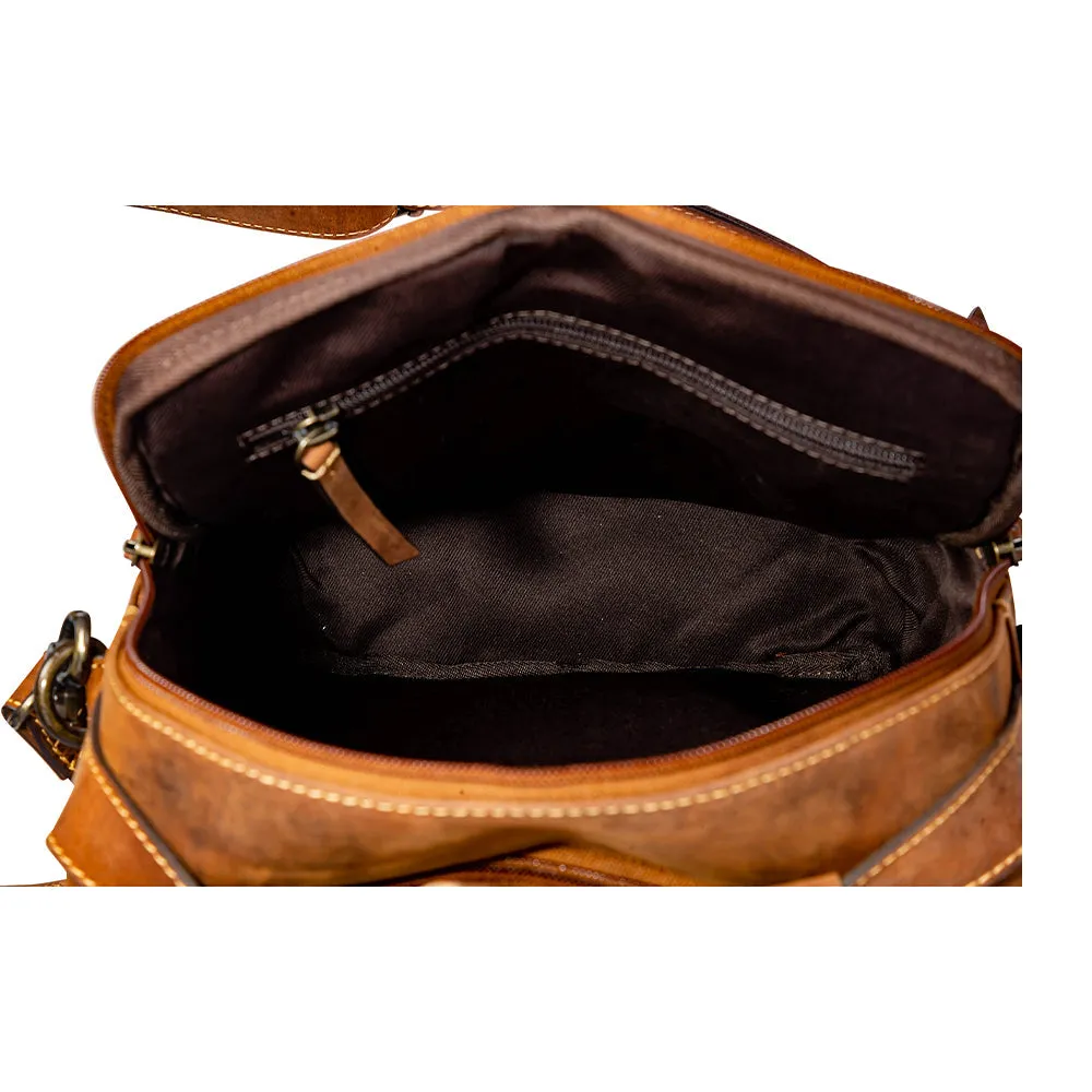 Kurlingham Leather Bag sold by Myra Bag product image thumbnail 4