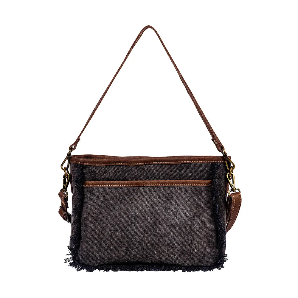 Barcelonnette Denim Small & Crossbody Bag sold by Myra Bag product image thumbnail 3