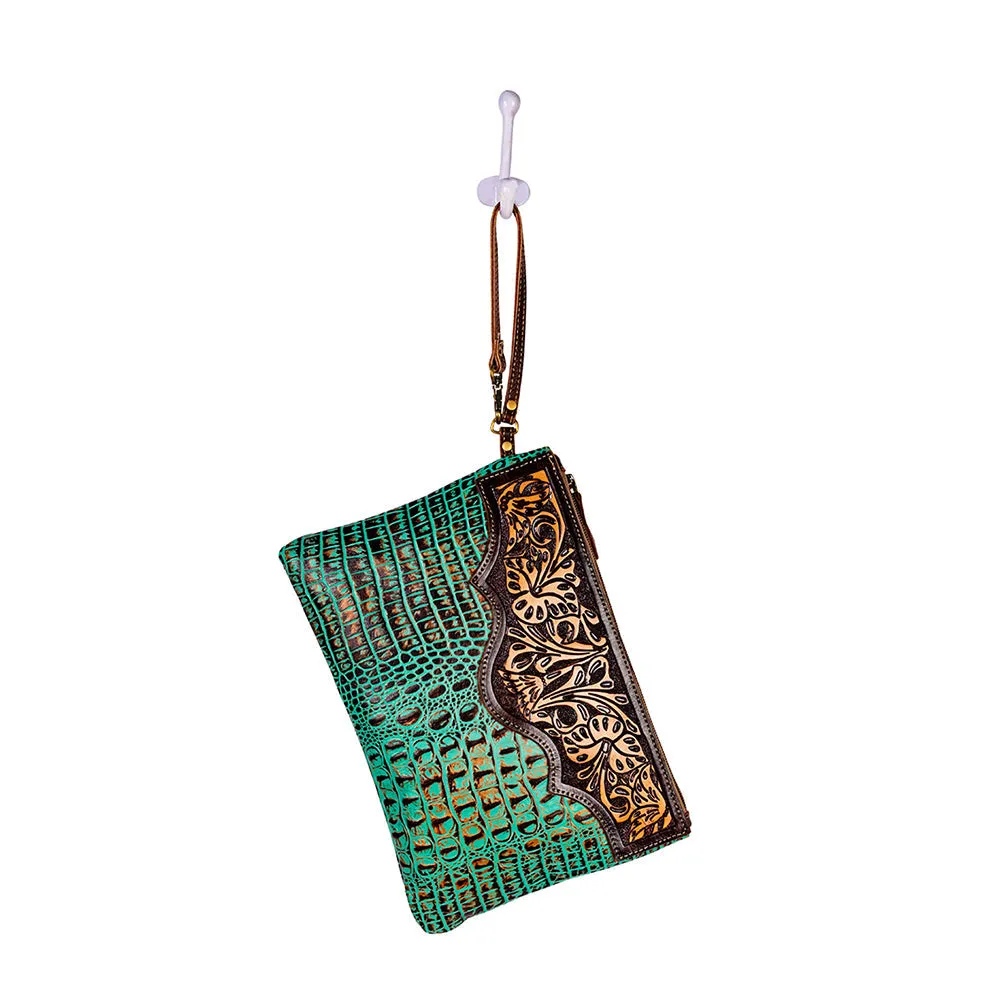 Sipala Hand-tooled Clutch Bag sold by Myra Bag product image thumbnail 5