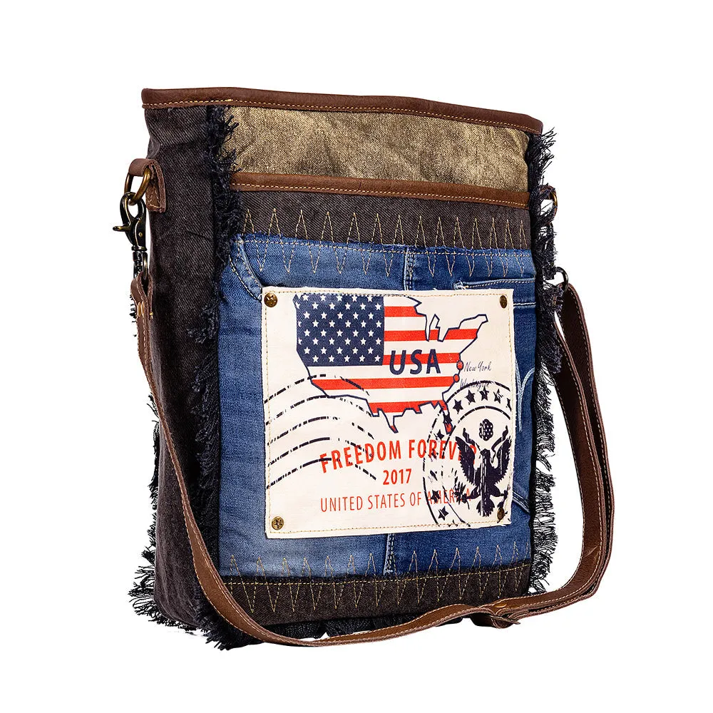 Freedom Forever Shoulder Bag sold by Myra Bag product image thumbnail 2
