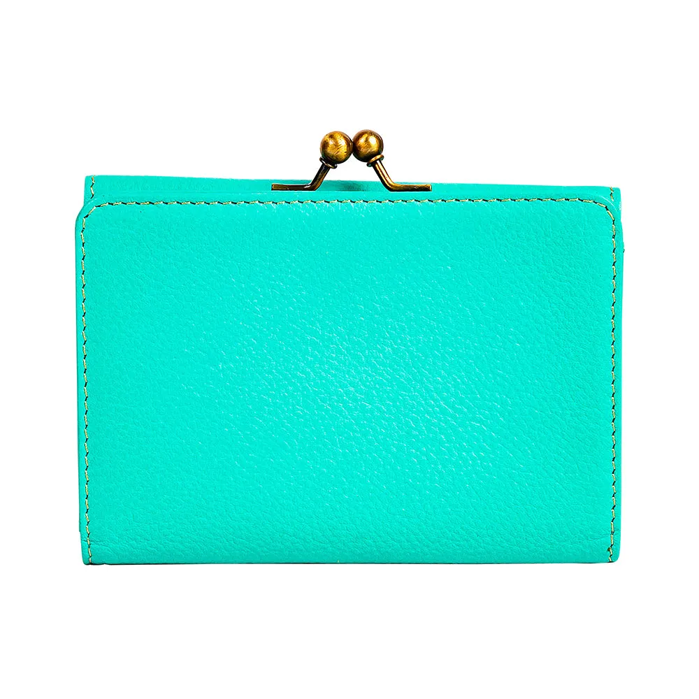 Gypsum Trail Coin Purse in Turquoise sold by Myra Bag product image thumbnail 3