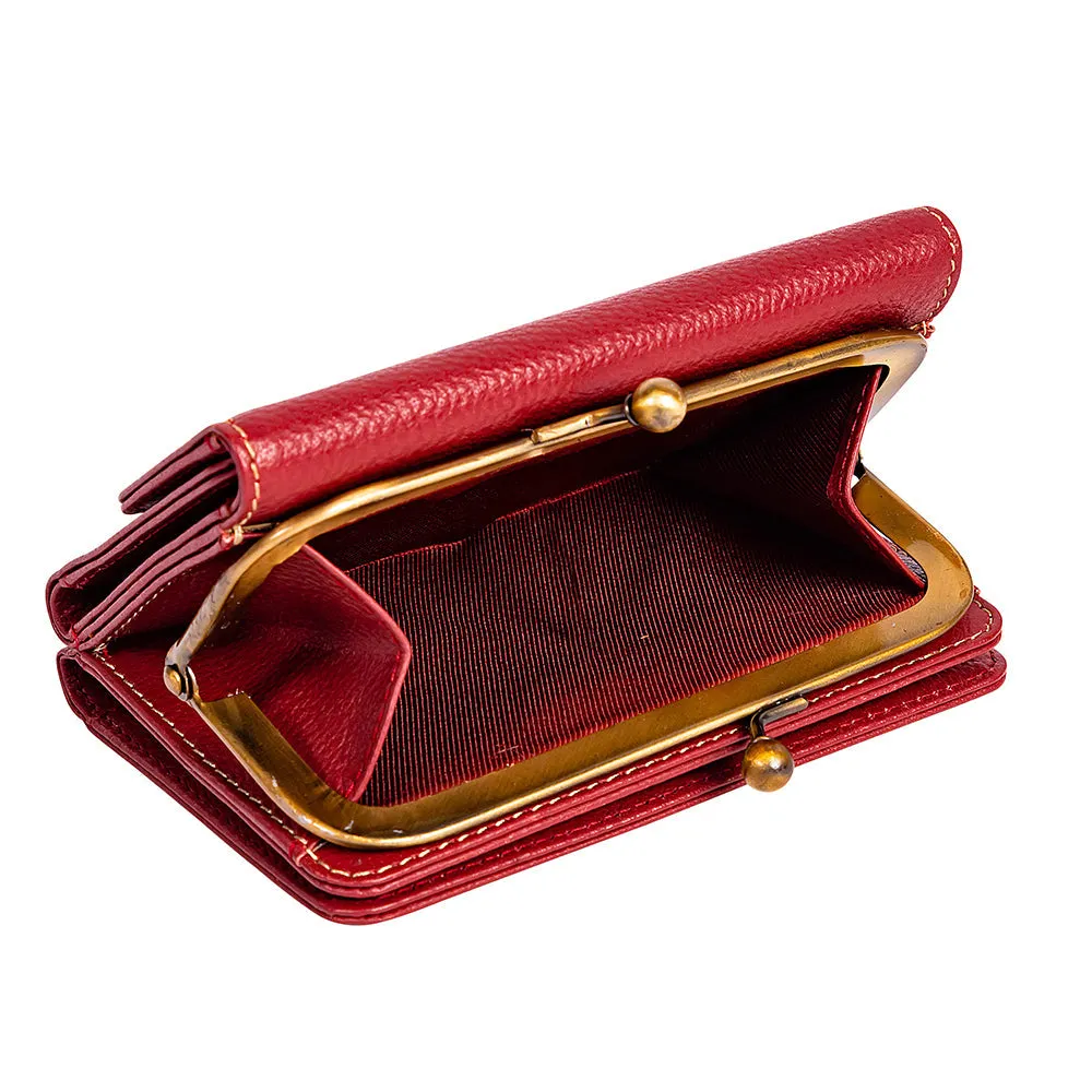 Gypsum Trail Coin Purse in Red sold by Myra Bag product image thumbnail 4