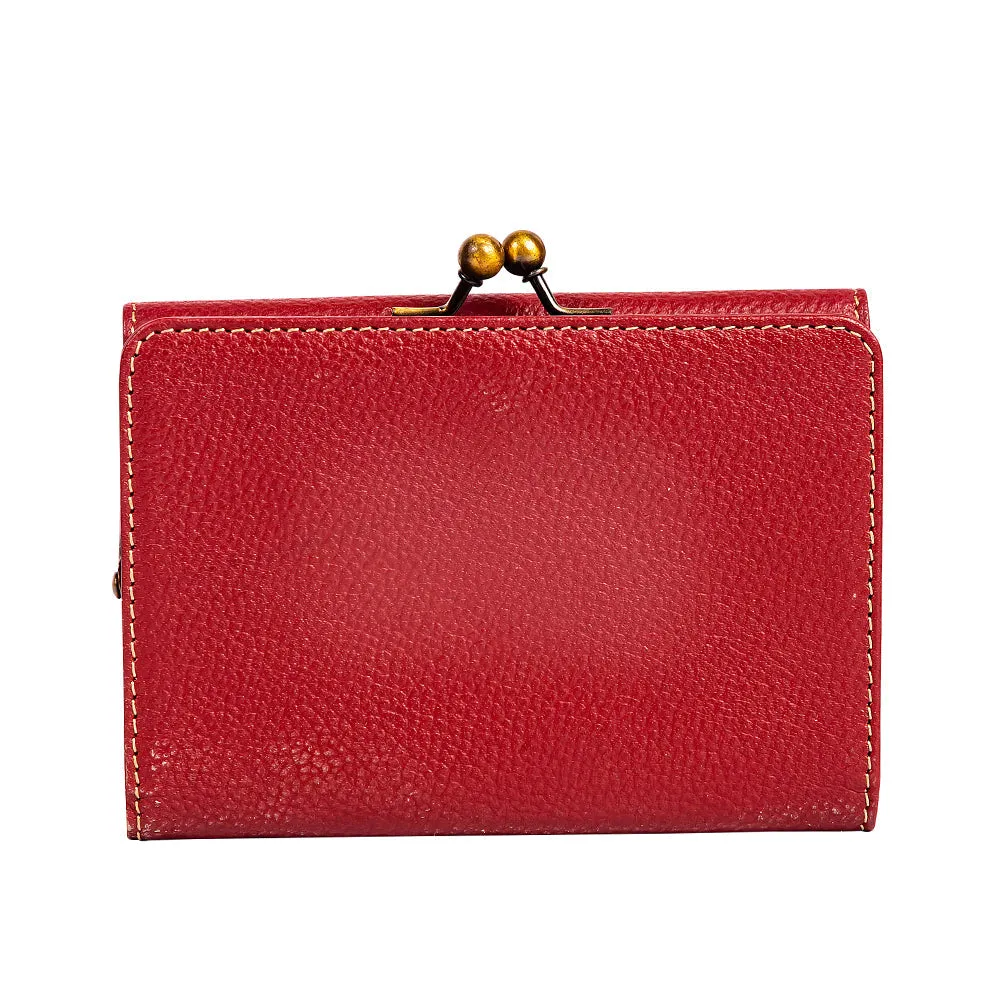 Gypsum Trail Coin Purse in Red sold by Myra Bag product image thumbnail 3