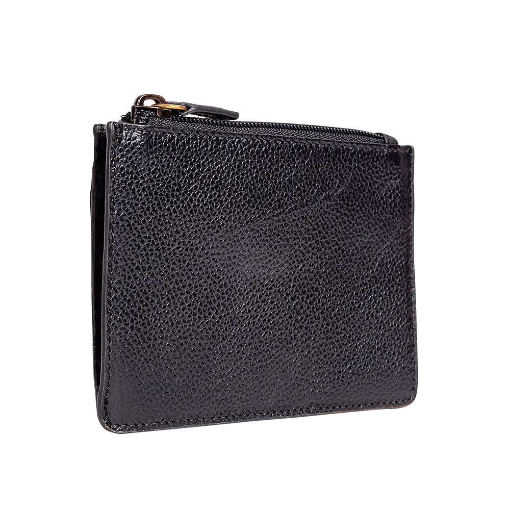 Foothill Creek Credit Card Holder in Ebony sold by Myra Bag product image thumbnail 2