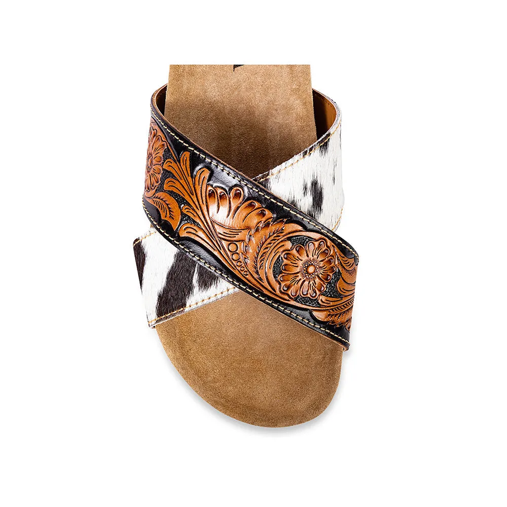 Nevada Hand-Tooled Sandals sold by Myra Bag product image thumbnail 5