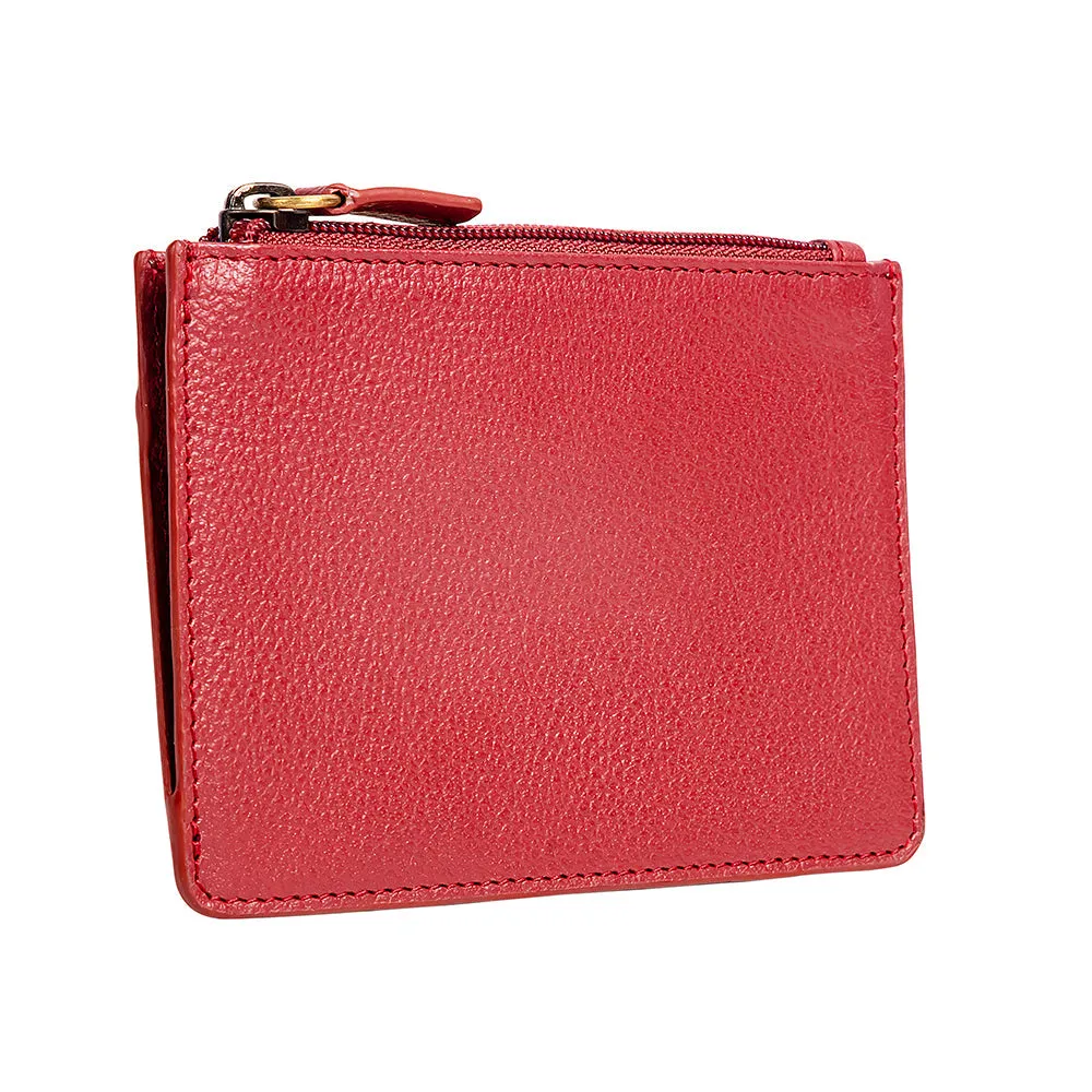 Foothill Creek Credit Card Holder in Red sold by Myra Bag product image thumbnail 2