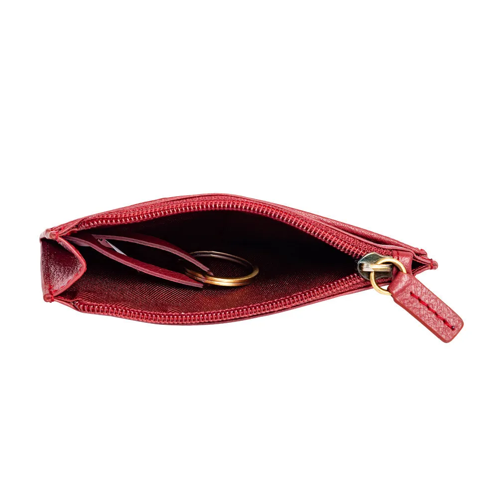 Foothill Creek Credit Card Holder in Red sold by Myra Bag product image thumbnail 4