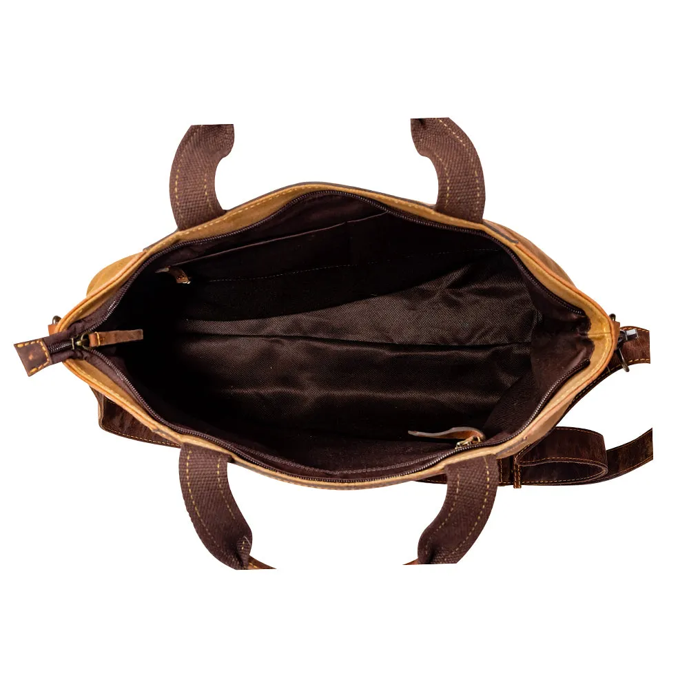 Out on the Range Satchel Laptop Bag sold by Myra Bag product image thumbnail 4