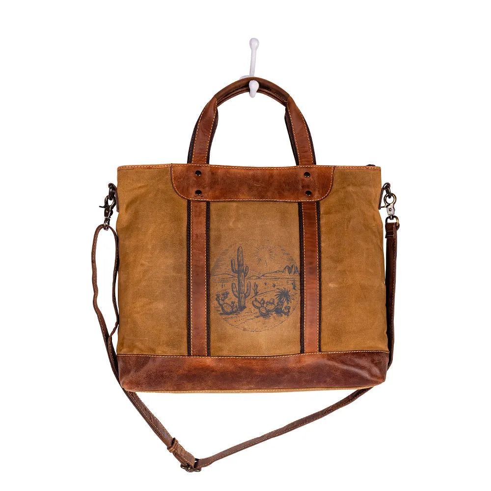 Out on the Range Satchel Laptop Bag sold by Myra Bag product image thumbnail 5