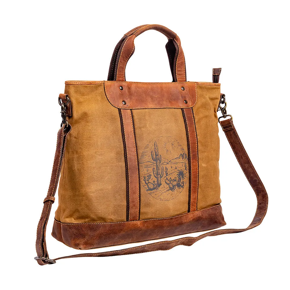 Out on the Range Satchel Laptop Bag sold by Myra Bag product image thumbnail 2