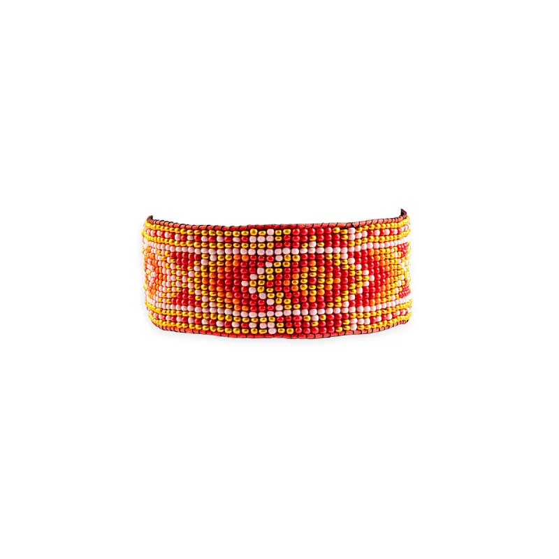 Tribal Vibe Beaded Bracelet sold by Myra Bag