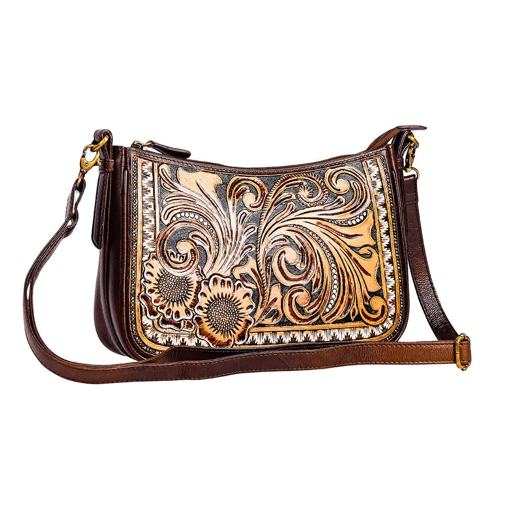 Whitley Way Hand-tooled Bag sold by Myra Bag product image thumbnail 2