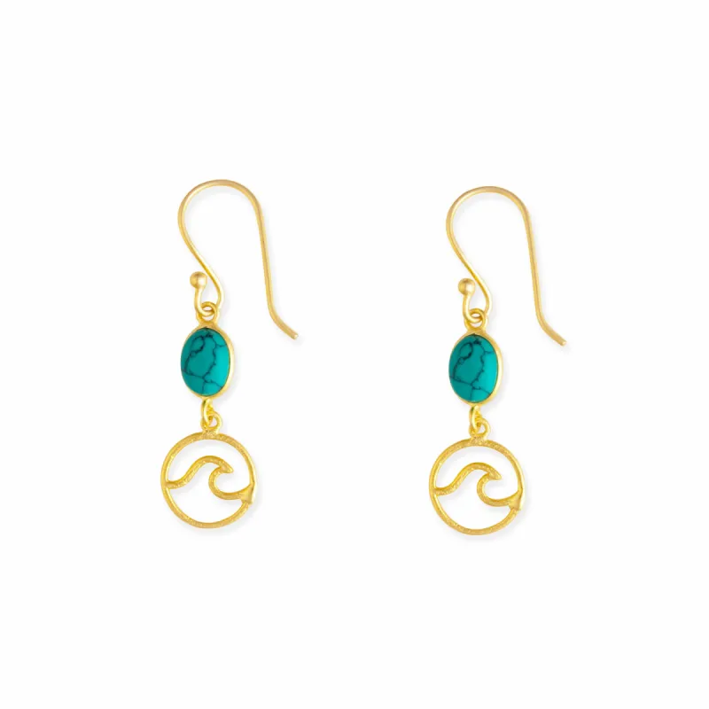Morning Surf Earrings sold by Myra Bag