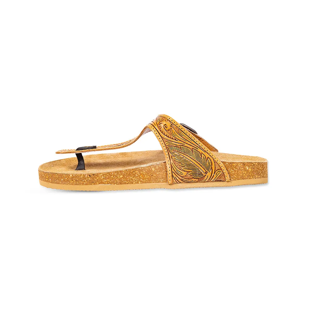 Sadie Mesa Hand-Tooled Sandals sold by Myra Bag product image thumbnail 4