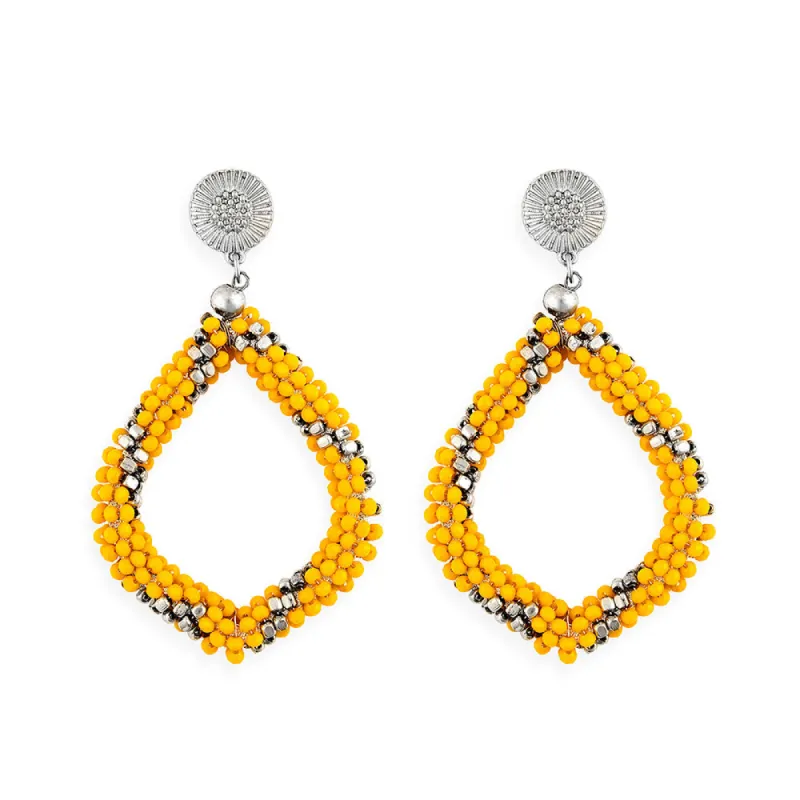 Sunrise Bluff Beaded Earrings sold by Myra Bag