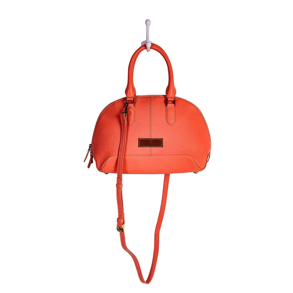 Emmylou Pass Hand-Tooled Bag in Salmon sold by Myra Bag product image thumbnail 5