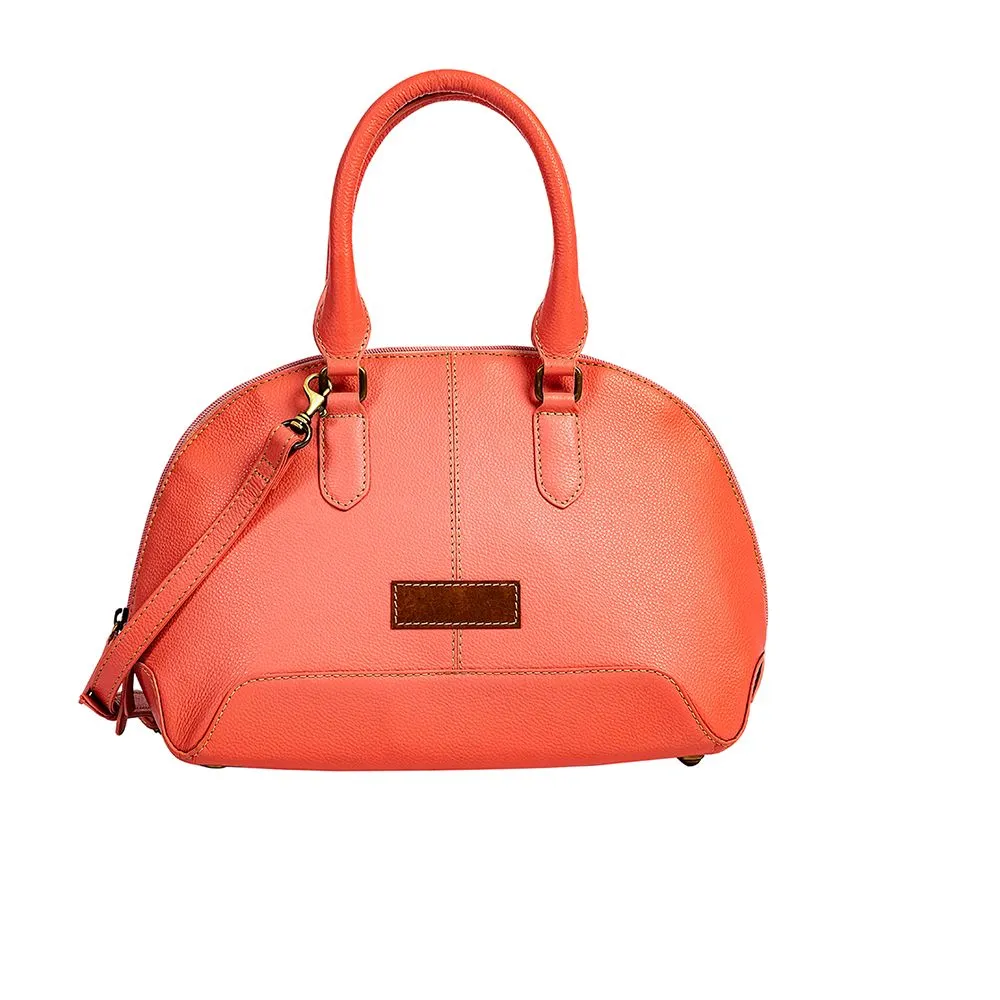 Emmylou Pass Hand-Tooled Bag in Salmon sold by Myra Bag product image thumbnail 3