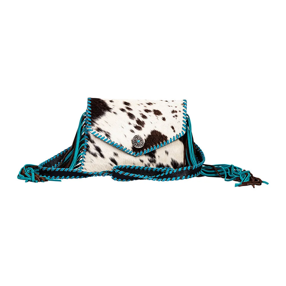 Pony Highlands Hairon Bag in Light & Dark sold by Myra Bag