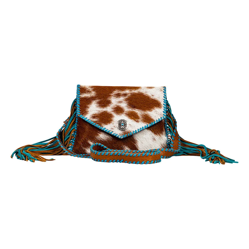 Pony Highlands Hairon Bag in Light & Brown sold by Myra Bag