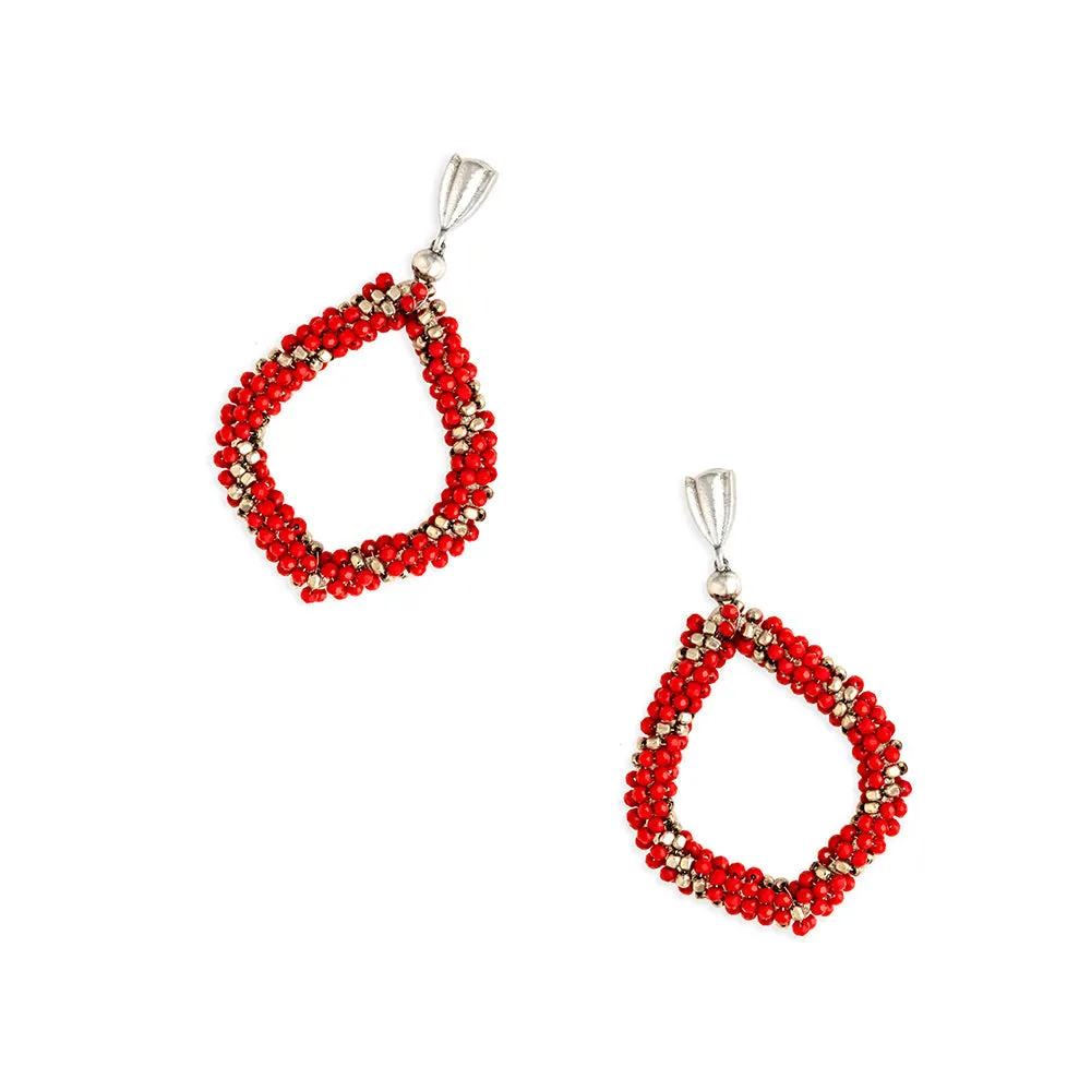 Sunset Bluff Beaded Earrings sold by Myra Bag product image thumbnail 2