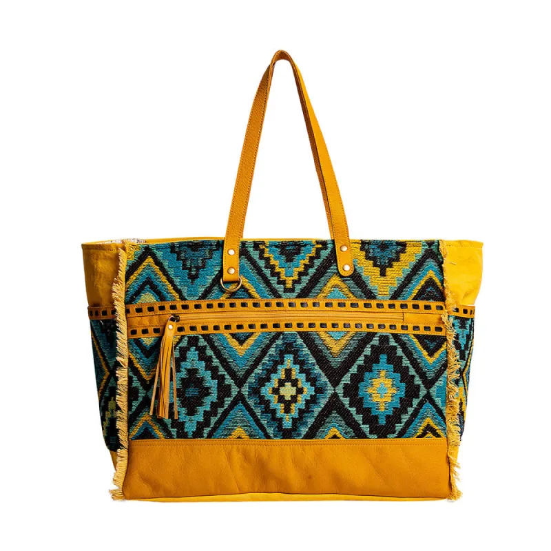 Sunridge Basin Weekender Bag sold by Myra Bag