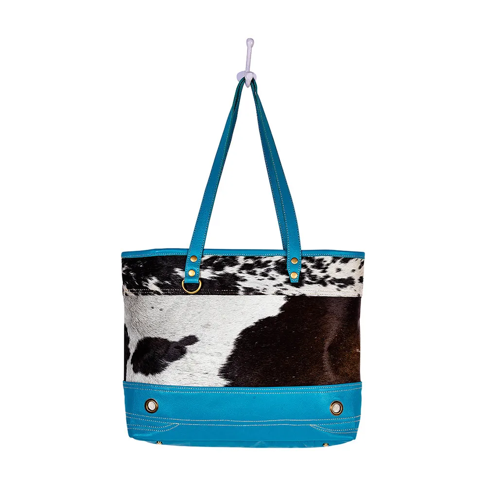 Blue Ridge Carolina Leather & Hairon Bag sold by Myra Bag product image thumbnail 5