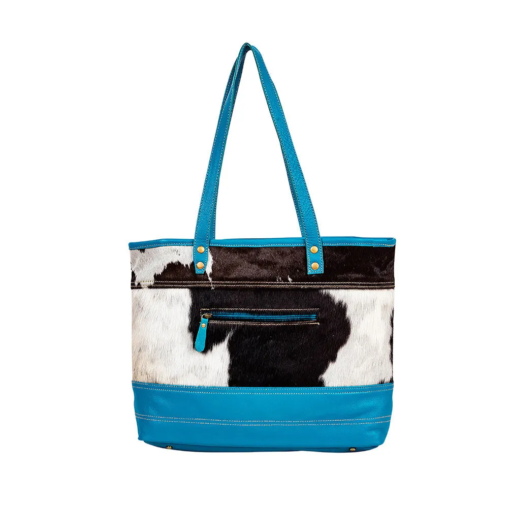 Blue Ridge Carolina Leather & Hairon Bag sold by Myra Bag product image thumbnail 3