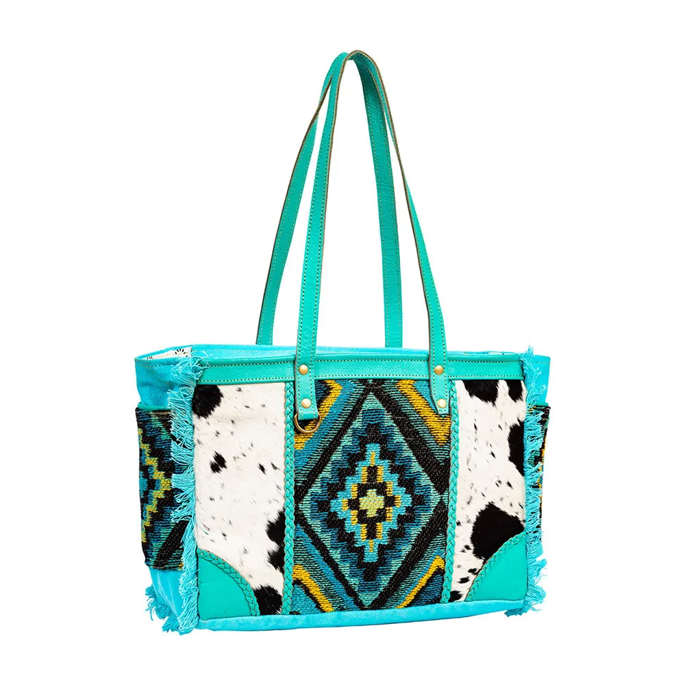Tonga Ridge Small Bag In Turquoise sold by Myra Bag product image thumbnail 2