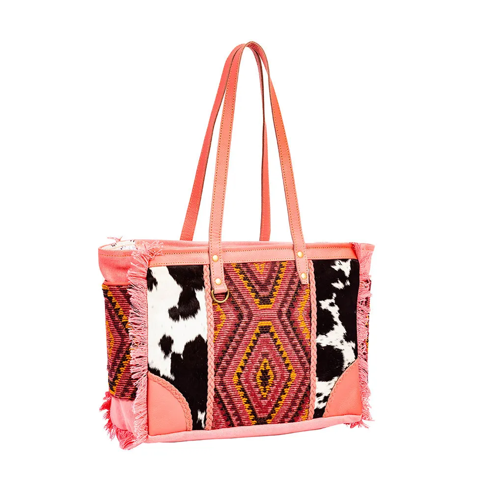 Tonga Ridge Small Bag In Salmon & Pink sold by Myra Bag product image thumbnail 2